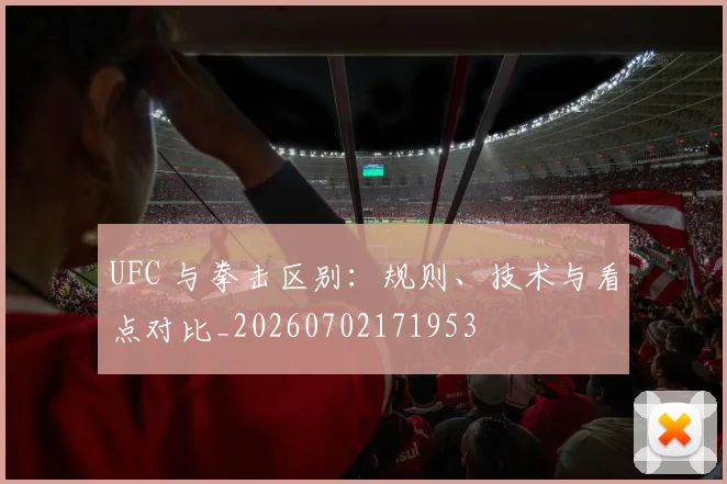UFC 与拳击区别:规则、技术与看点对比_20260702171953