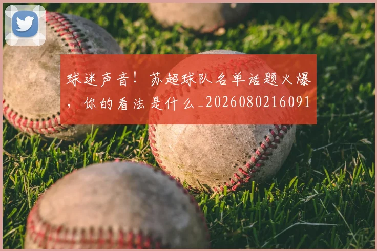 球迷声音!苏超球队名单话题火爆,你的看法是什么_20260802160913